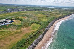 Ballybunion (Old) 7th Green Aerial